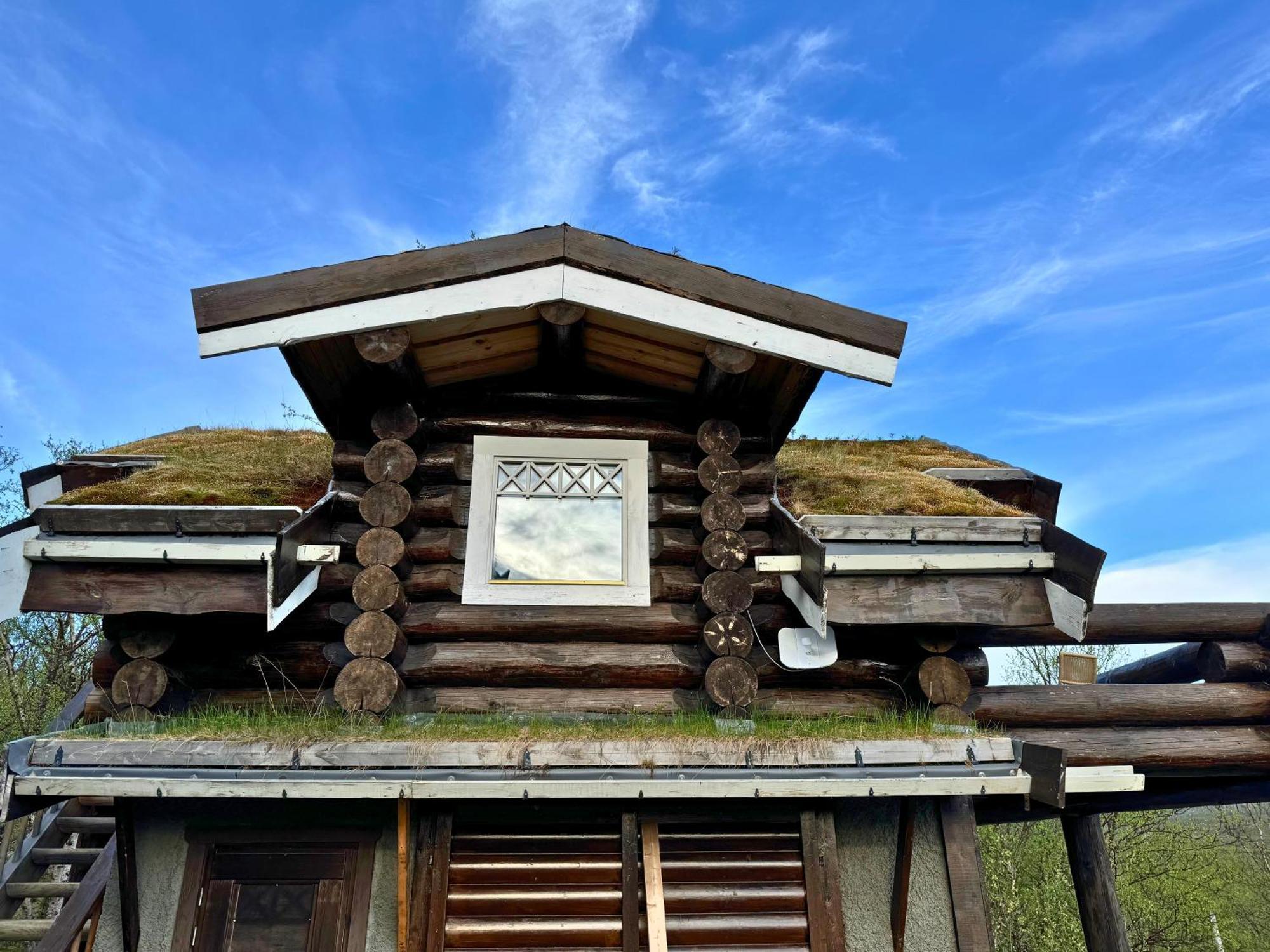 Unique Arctic Timber Cabin Skaidi ภายนอก รูปภาพ