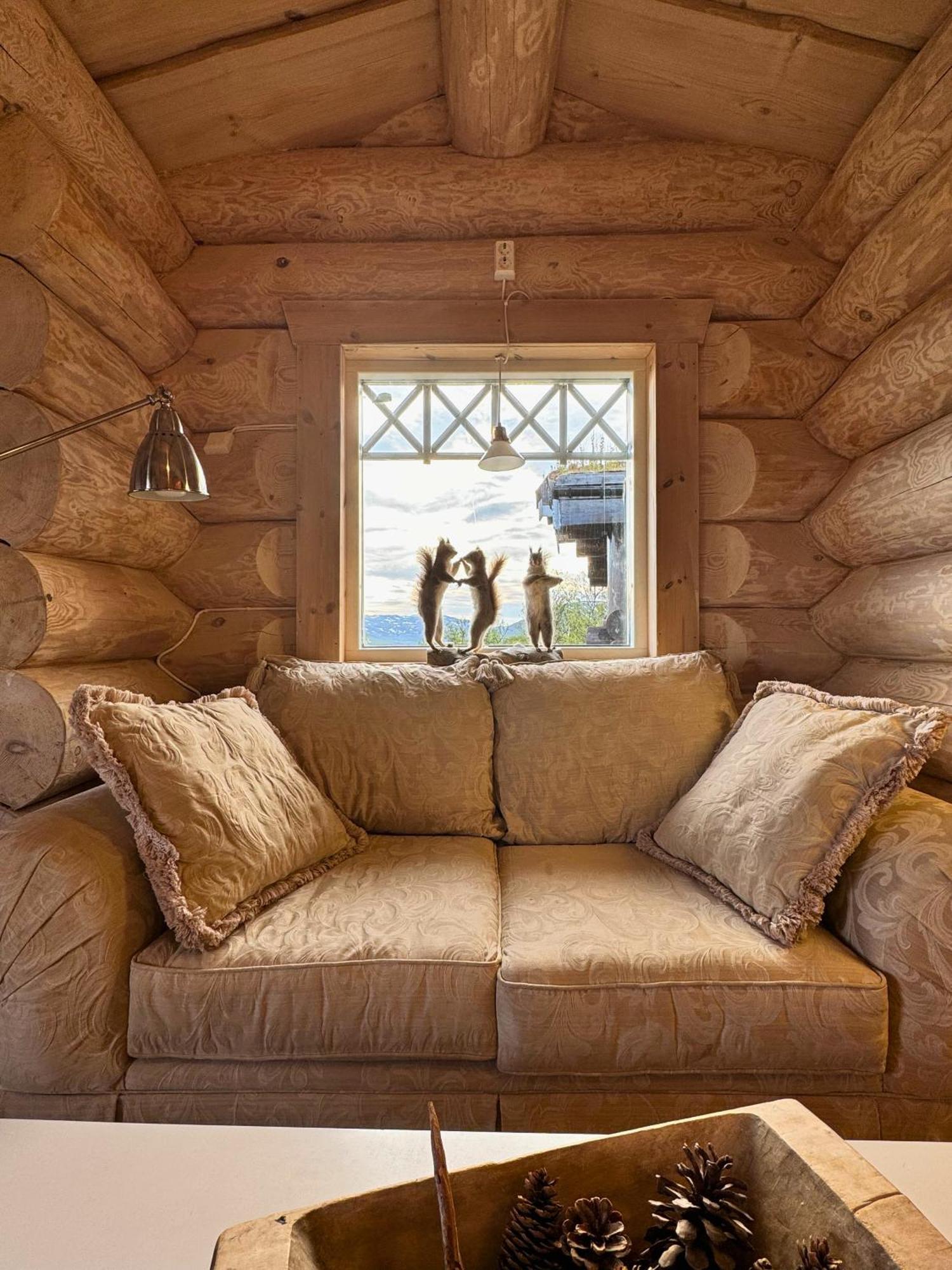 Unique Arctic Timber Cabin Skaidi ภายนอก รูปภาพ