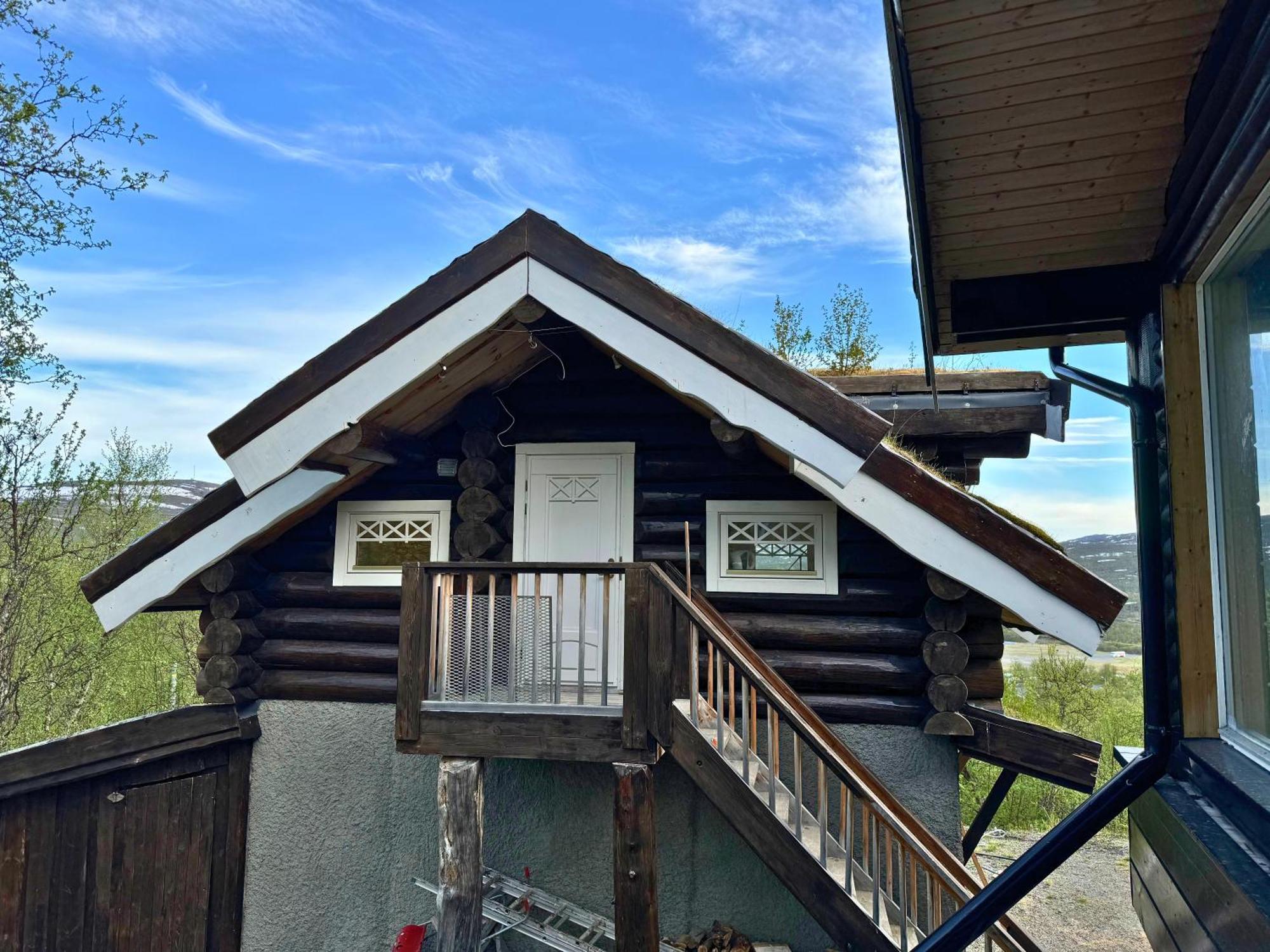 Unique Arctic Timber Cabin Skaidi ภายนอก รูปภาพ